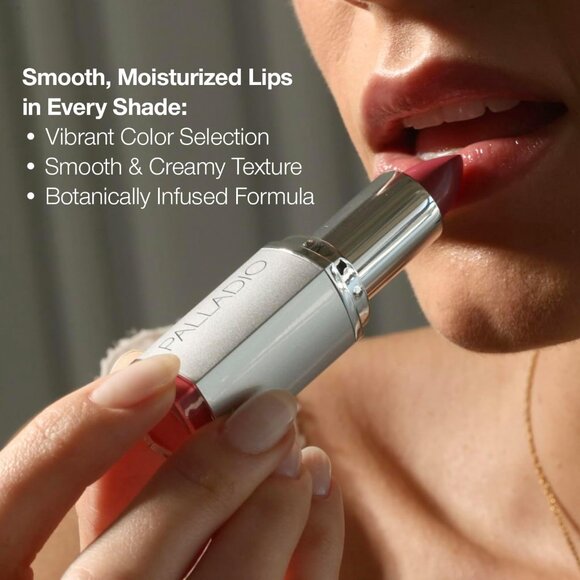 🆕 Makeup Herbal Lipstick Silver Rose Fashion Shades Full-Coverage Drying Lips - Picture 6 of 8